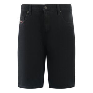Diesel Mens D-Strukt Denim Casual Shorts / Black